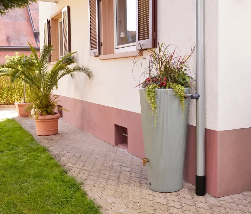 Garantia »Vaso« 2-in-1-Regenspeicher-Set