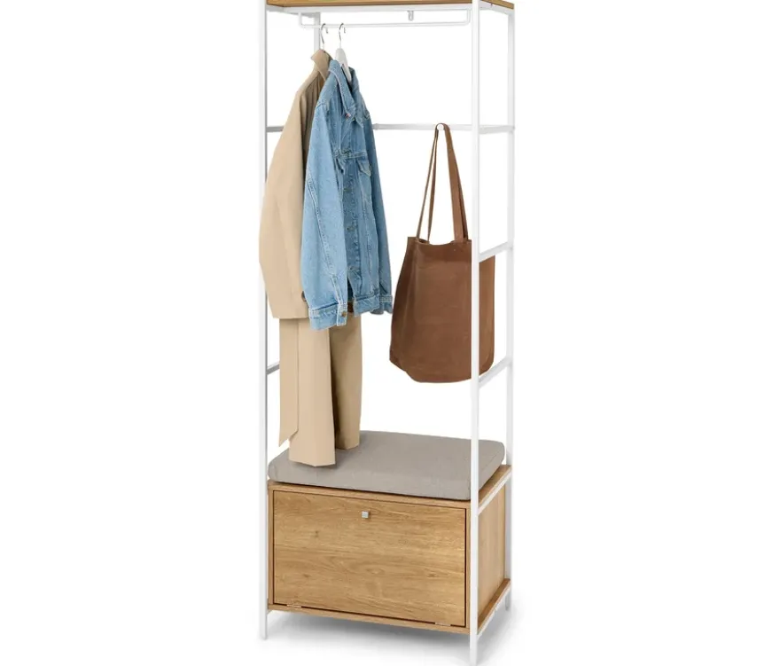 Garderobe »GRADE« mit Sitzbank und Polster