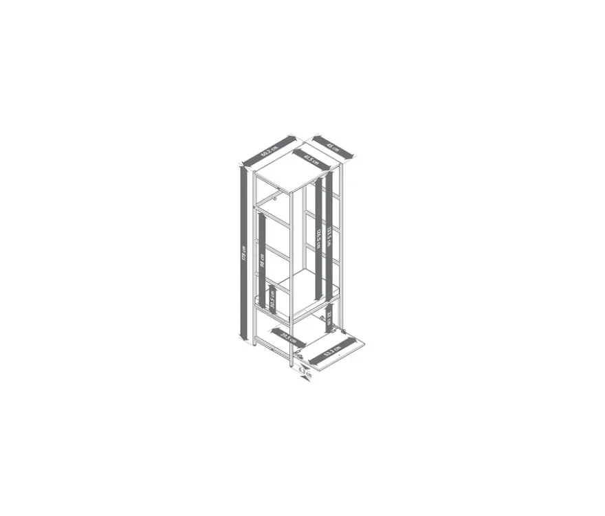 Garderobe »GRADE« mit Sitzbank und Polster