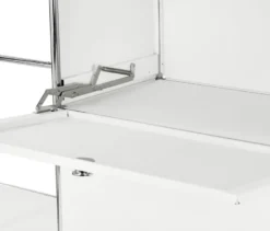 Garderobe Metall »CN3« mit 2 Klappenfächern und 2 Schubladen, weiß