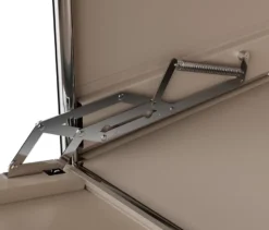 Garderobe Metall »CN3 Slim Line« mit 2 Klappenfächern, taupe