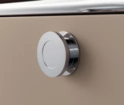 Garderobe Metall »CN3 Slim Line« mit 2 Klappenfächern, taupe