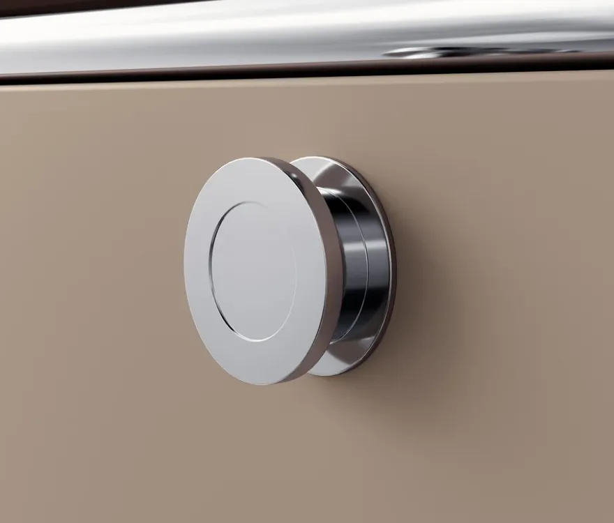 Garderobe Metall »CN3 Slim Line« mit 2 Klappenfächern, taupe