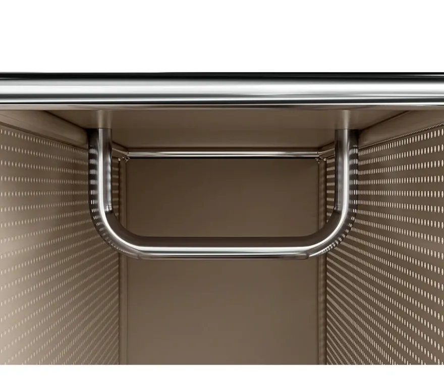 Garderobe Metall »CN3 Slim Line« mit 2 Klappenfächern, taupe
