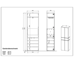 Garderobenschrank »Arluno«