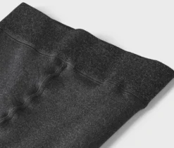 Gefütterte Leggings, anthrazit meliert