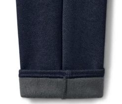 Gefütterte Leggings in Jeansoptik