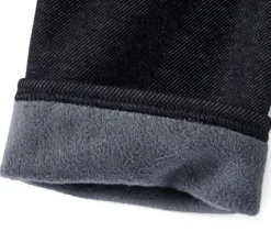 Gefütterte Leggings in Jeansoptik