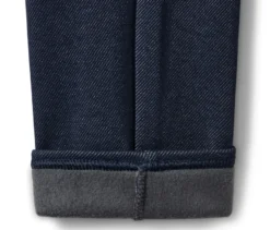 Gefütterte Leggings in Jeansoptik