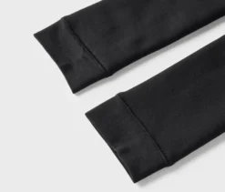 Gefütterte Leggings, schwarz