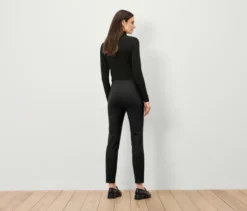 Gemusterte Jacquard-Stretchhose