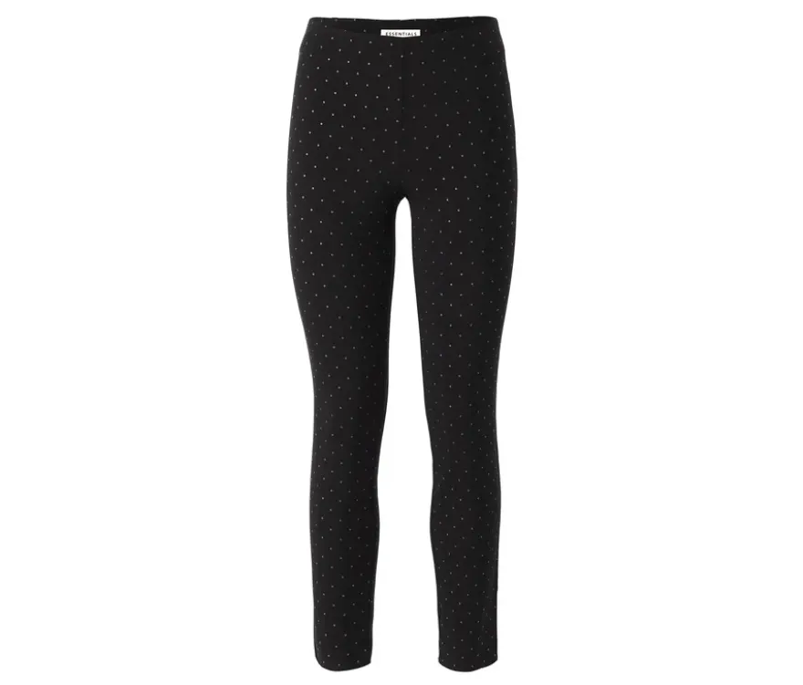 Gepunktete Stretchhose