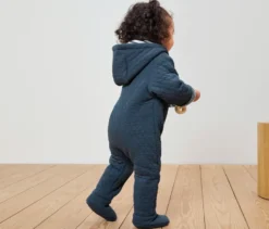 Gesteppter Baby-Jersey-Overall