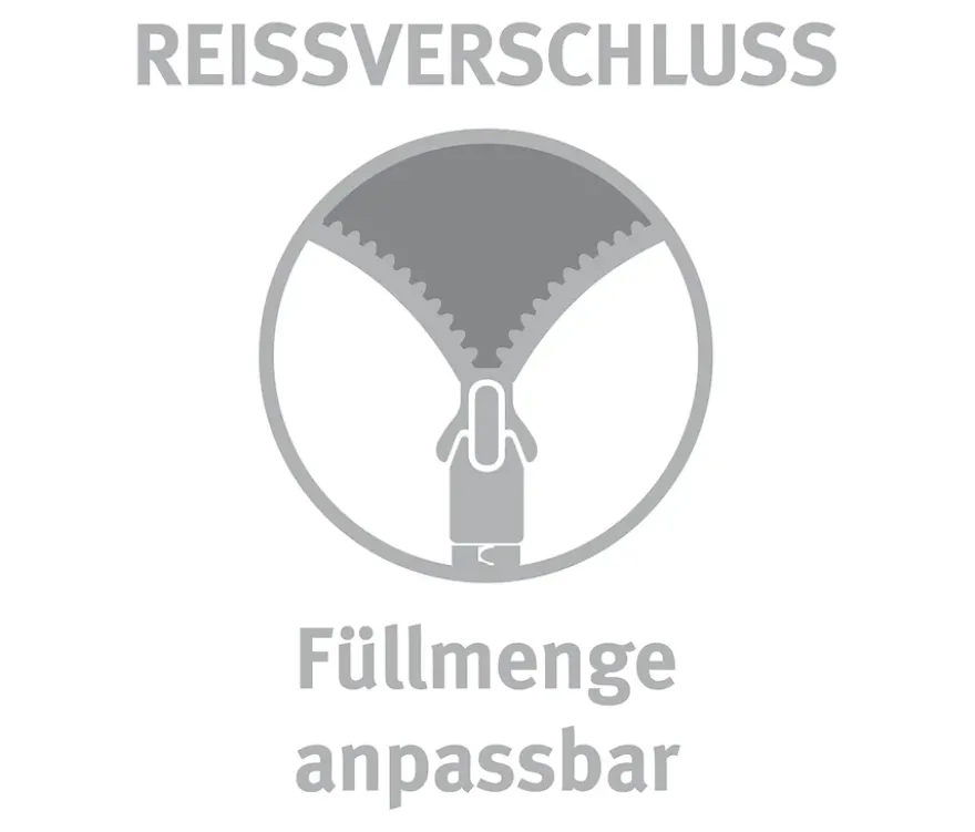 Gestepptes Paradies Kopfkissen »HanseTraum«, 40 x 80 cm