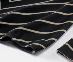 Gestreiftes Blusenshirt aus Modal-Mix