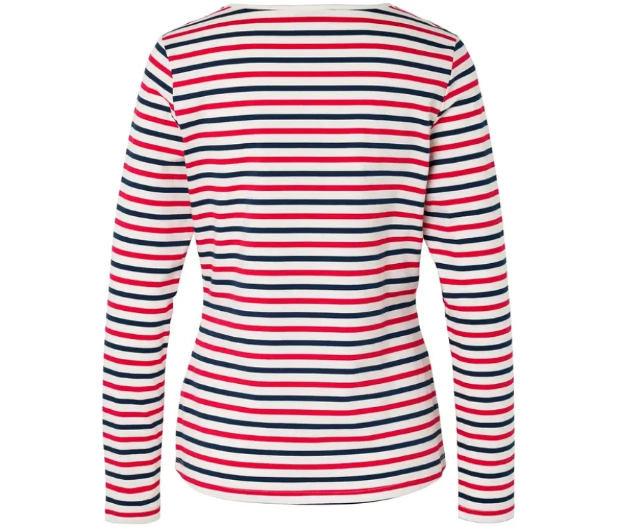 Gestreiftes Langarmshirt