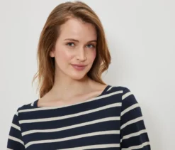 Gestreiftes Langarmshirt