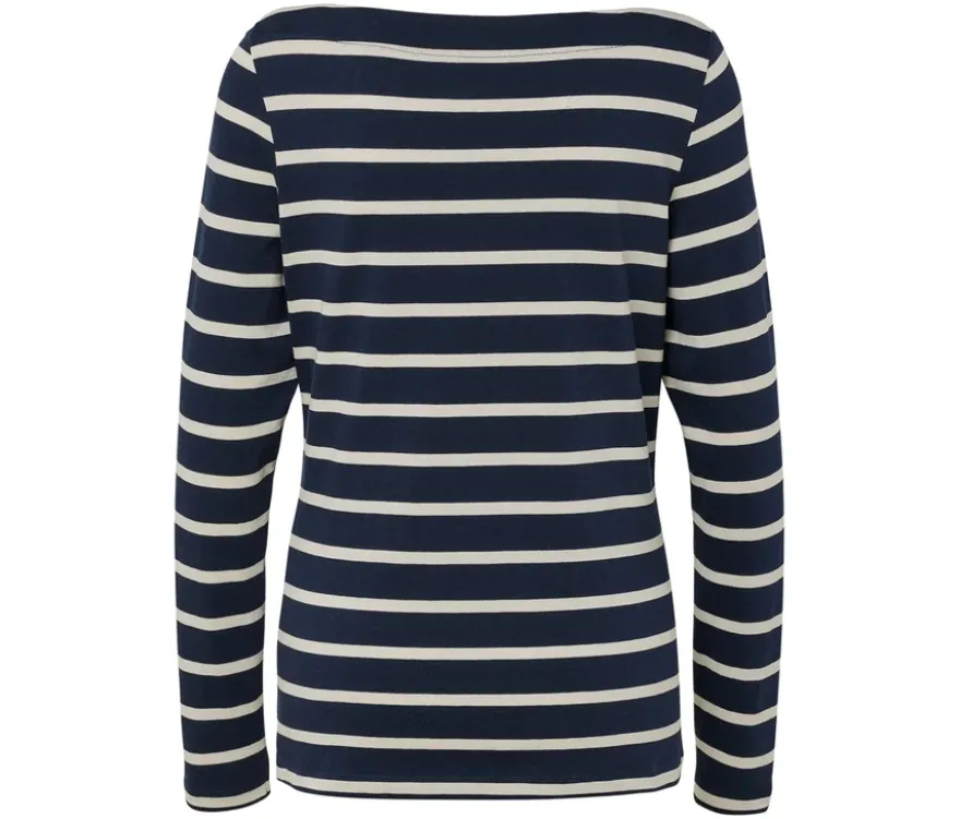 Gestreiftes Langarmshirt