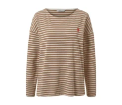 Gestreiftes Langarmshirt