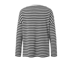 Gestreiftes Langarmshirt
