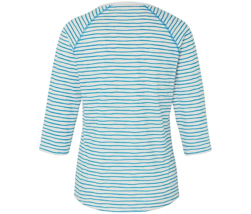 Gestreiftes Shirt mit 3/4-Arm