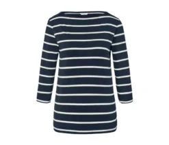 Gestreiftes Shirt mit 3/4-Arm