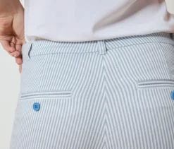 Gestreifte Stretchhose