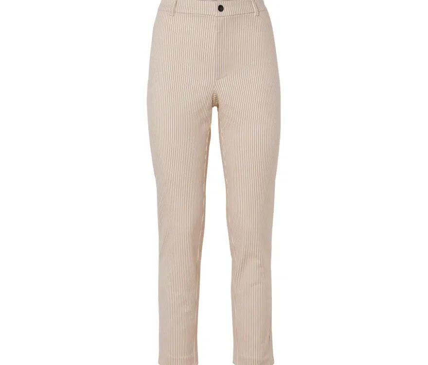 Gestreifte Stretch-Twill-Hose
