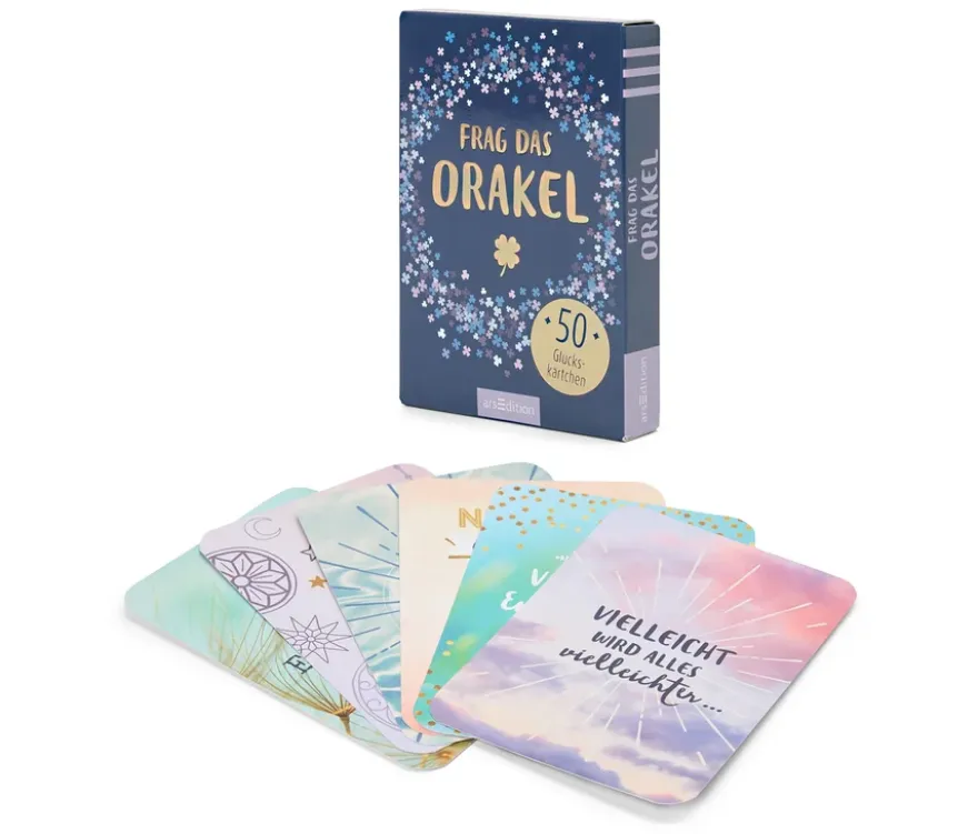 Glücks-Karten-Set »Frag das Orakel«