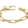 Gliederarmband, 925er Sterlingsilber, vergoldet