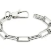 Gliederarmband, 925er Sterlingsilber, rhodiniert