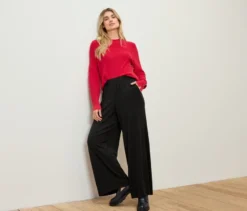 Glitzernde Palazzohose