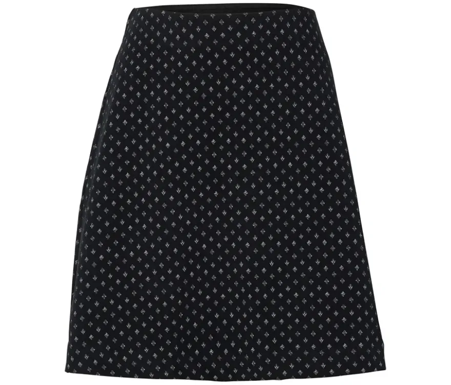 Glitzernder Jacquard-Rock
