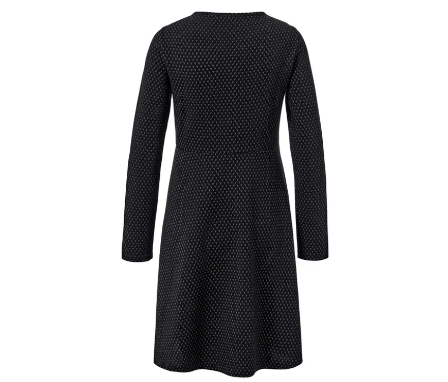 Glitzerndes Jacquard-Kleid