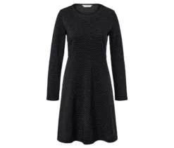 Glitzerndes Jacquard-Kleid