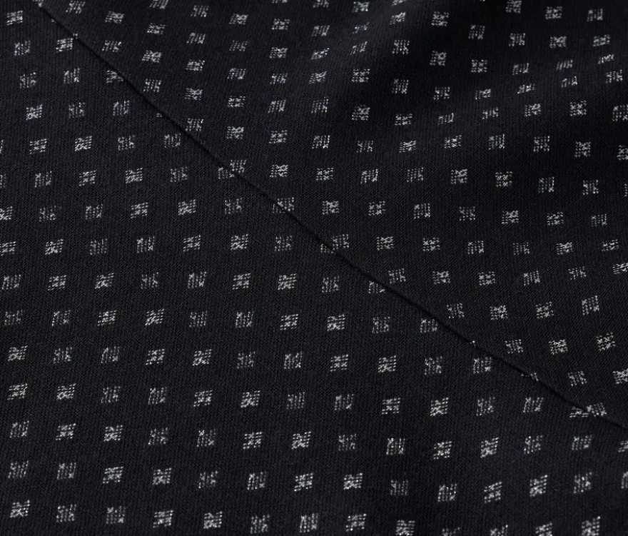 Glitzerndes Jacquard-Kleid