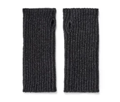 Glitzernde Strick-Handstulpen