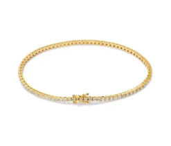 585 Gold-Armband mit 81 Brillanten
