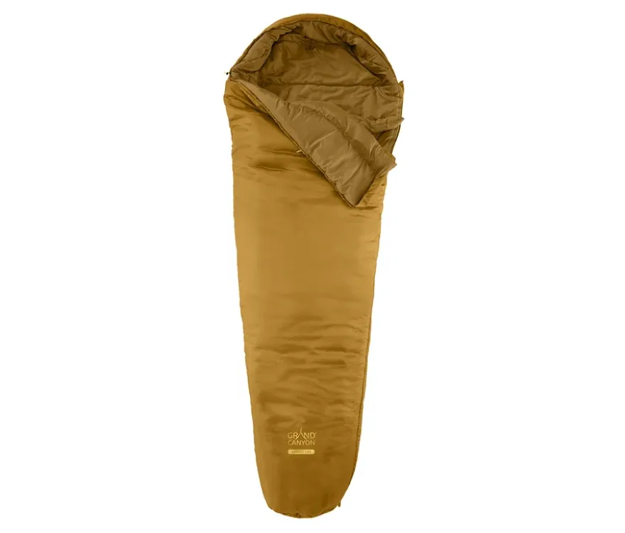 Grand Canyon Mumienschlafsack »Kansas 190«, Dried Tobacco