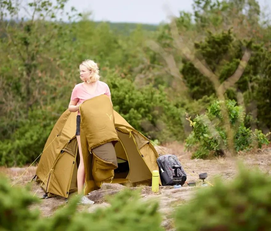 Grand Canyon 2 Personen Kuppelzelt »Topeka 2«, Dried Tobacco