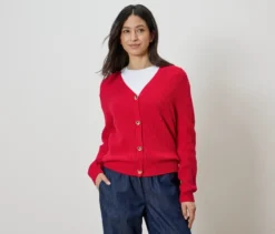 Grobstrick-Cardigan