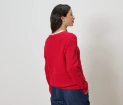 Grobstrick-Cardigan