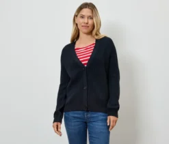 Grobstrick-Cardigan