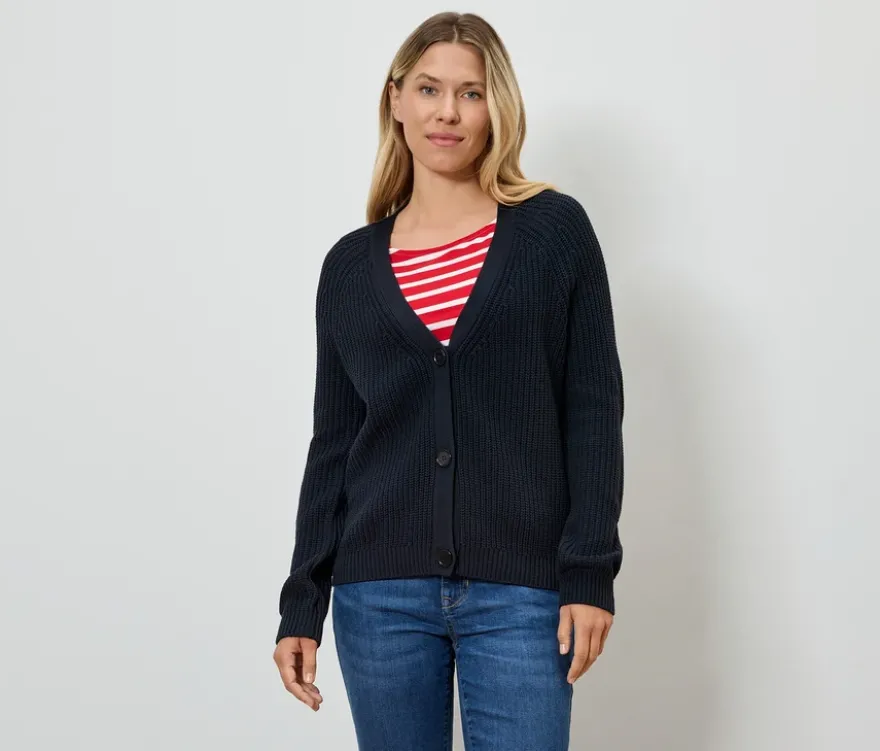 Grobstrick-Cardigan