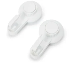 2 Haken mit Saugnäpfen