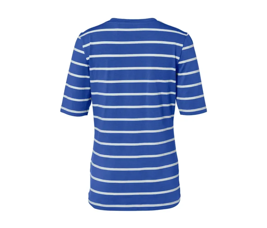 Halbarmshirt, gestreift