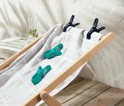 4 Handtuchclips