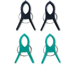 4 Handtuchclips