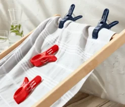 4 Handtuchclips