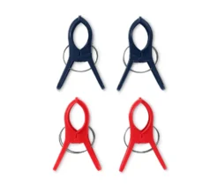 4 Handtuchclips